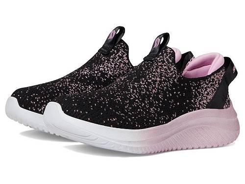 貨物輸送無料 スケッチャーズ SKECHERS KIDS 御姉さん用 キッズシューズ 赤ちゃん靴 スニーカー 運動すること靴 Ultra Flex 3.0 - All Things Sparkle 302272L (Little Kid/Big Kid) - Black/Rose Gold