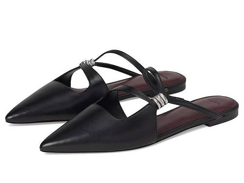 送料無料 ヴィンス Vince レディース 女性用 シューズ 靴 フラット Gilia Mule Shoes - Black