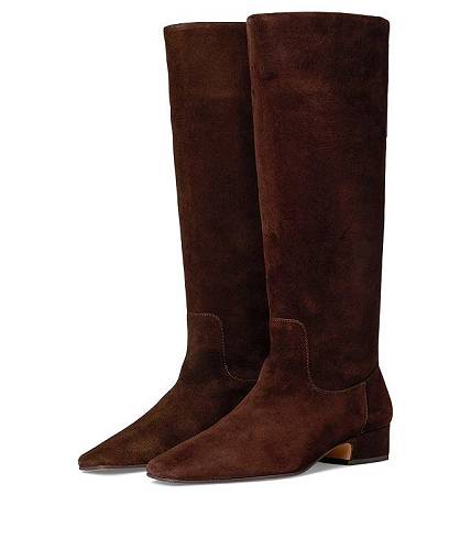 送料無料 スティーブマデン Steve Madden レディース 女性用 シューズ 靴 ブーツ ロングブーツ Dantelle - Brown Suede｜グッズ&times;グッズ