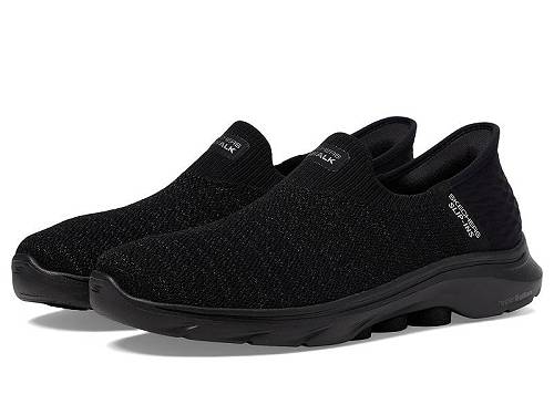 貨物輸送無料 スケッチャーズ SKECHERS Performance レディース 成人女性用 シューズ 靴 スニーカー 運動すること靴 Go Walk 7 Springtime Hands Free Slip-Ins - Black