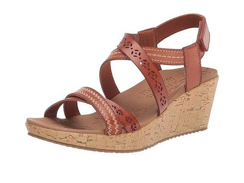 送料無料 スケッチャーズ SKECHERS レディース 女性用 シューズ 靴 ヒール Beverlee - Delicate Glow - Luggage