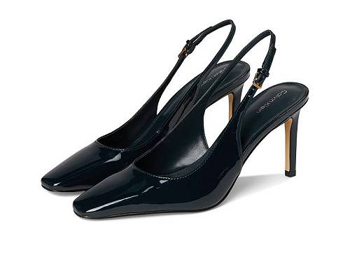 送料無料 カルバンクライン Calvin Klein レディース 女性用 シューズ 靴 ヒール Harbella - Dark Green Patent｜グッズ&times;グッズ