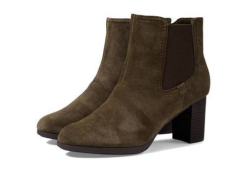 貨物輸送無料 クラークス Clarks レディース 亭主もち用 シューズ 靴 ブーツ チェルシーブーツ アンクル Bayla Rose - Slate Suede レディース靴-その他-靴