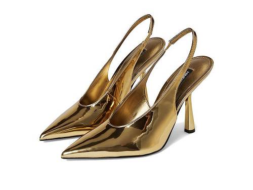 貨物輸送無料 野球クラブ酉の方角 Nine West レディース お上さん用 シューズ 靴 踵 Kates - Bronze Mirror Metallic パンプス-靴