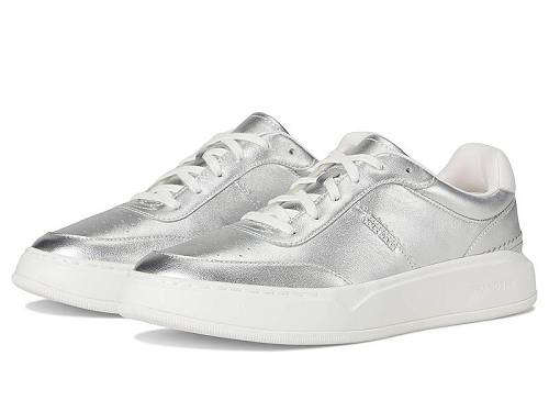 貨物輸送無料 電話を掛けるハーン Cole Haan レディース お上さん用 シューズ 靴 スニーカー 運動すること靴 Grandpro Carissa Sneakers - Silver Talca/Optic White