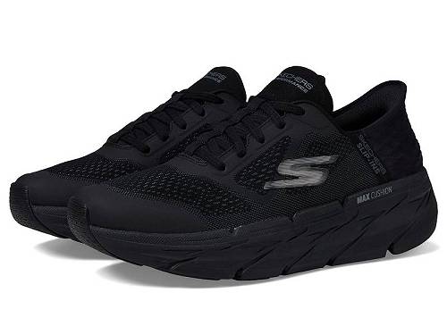 貨物輸送無料 スケッチャーズ SKECHERS メンズ 成人男性用 シューズ 靴 スニーカー 運動すること靴 Max Cushioning Premier Ascendant Hands Free Slip-Ins - Black