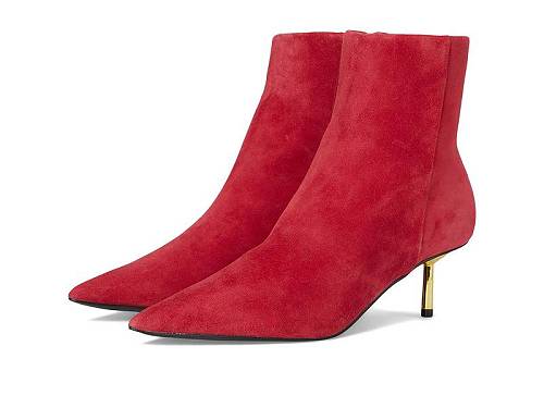 貨物輸送無料 野球クラブ酉の方角 Nine West レディース 亭主もち用 シューズ 靴 ブーツ アンクル 遊撃手ブーツ Hamesa - Red Suede 靴-その他-レディース靴