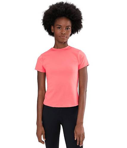 貨物輸送無料 アンダーアーマー Under Armour レディース お上さん用 流行り物 能動的ティーシャツ Motion Fitted Short Sleeve T-Shirt - Bittersweet Pink/Posh Pink
