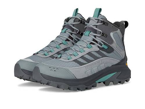 貨物輸送無料 メレル Merrell レディース 亭主もち用 シューズ 靴 ブーツ 山歩き トレッキング Moab Speed 2 Thermo Mid Waterproof - Monument