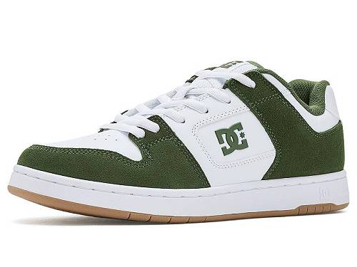 貨物輸送無料 ディーシー DC メンズ 成人男性用 シューズ 靴 スニーカー 運動すること靴 Manteca 4 - White/Olive/Gum