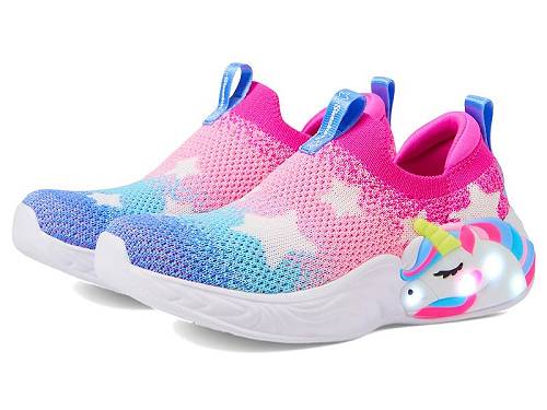 貨物輸送無料 スケッチャーズ SKECHERS KIDS 御姉さん用 キッズシューズ 赤ちゃん靴 スニーカー 運動すること靴 Sport Lighted - Unicorn Dreams 302328L (Little Kid/Big Kid) - Hot Pink/Multi