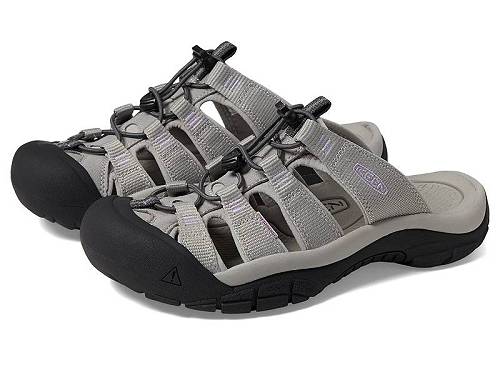 貨物輸送無料 キーン Keen レディース 亭主もち用 シューズ 靴 サンダル Newport Slide - Drizzle/English Lavender