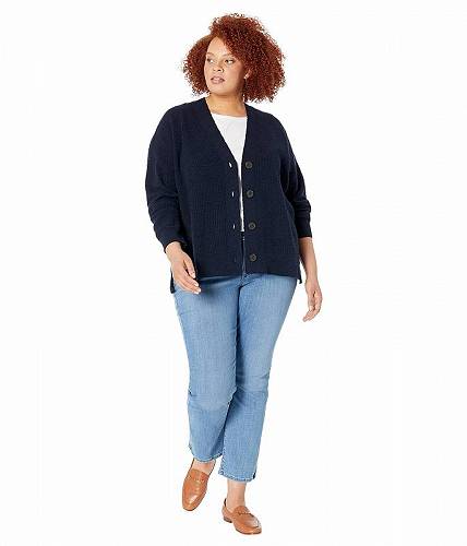 送料無料Madewellレディース女性用ファッションセーターPlusBirchmoorCardiganSweater-HeatherMidnight