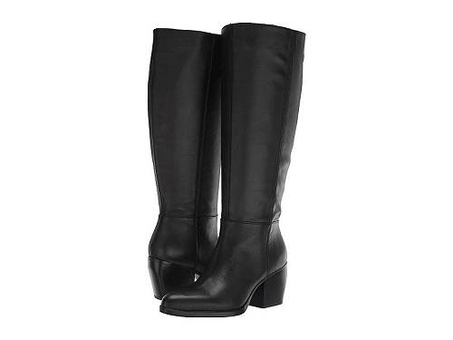 送料無料 ナチュラライザー Naturalizer レディース 女性用 シューズ 靴 ブーツ ロングブーツ Fae Wide Calf - Black Leather｜グッズ&times;グッズ