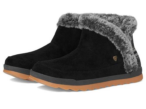貨物輸送無料 ボブス スケッチャーズ BOBS from SKECHERS レディース 成人女性用 シューズ 靴 スニーカー 運動すること靴 Cozy Chill - Comfy Break - Black/Black