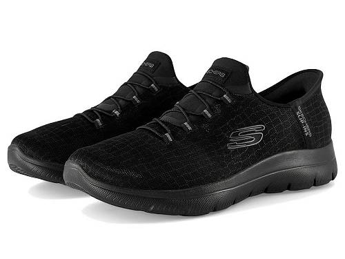 送料無料 スケッチャーズ SKECHERS レディース 女性用 シューズ 靴 スニーカー 運動靴 Summits-Classy Night Hands Free Slip-Ins - Black|グッズ×グッズ
