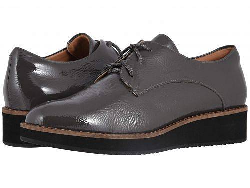 信頼 ソフトウォーク Softwalk レディース 女性用 シューズ 靴 オックスフォード ビジネスシューズ 通勤靴 Willis Dark Grey Patent 50 Off Hopespeechtherapy Com