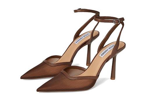貨物輸送無料 スティーブマデン Steve Madden レディース 成人女性用 シューズ 靴 踵 Alliance - Brown Mesh