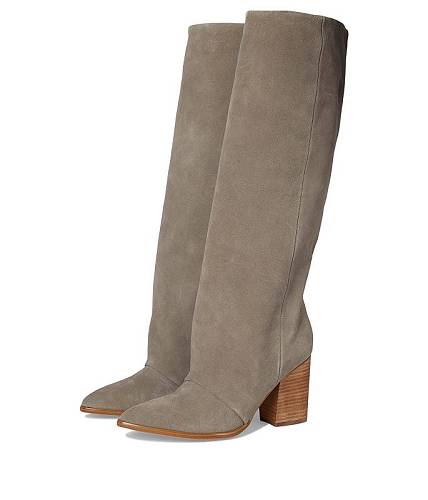 送料無料 ナインウエスト Nine West レディース 女性用 シューズ 靴 ブーツ ロングブーツ Chicke - Taupe Suede|グッズ×グッズ