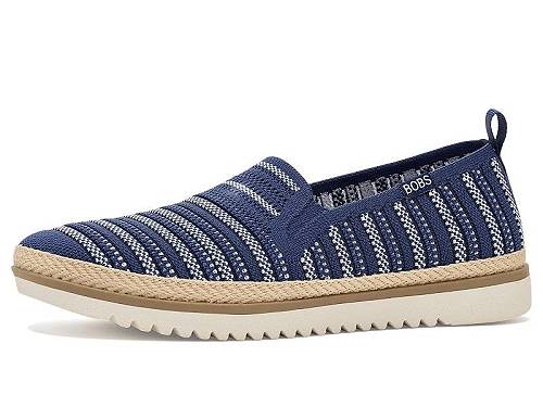 貨物輸送無料 ボブス スケッチャーズ BOBS from SKECHERS レディース 成人女性用 シューズ 靴 スニーカー 運動すること靴 Flexpadrille Lo - So Chic - Navy Multi