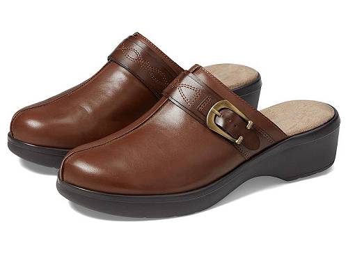 送料無料 イージースピリット Easy Spirit レディース 女性用 シューズ 靴 クロッグ Pine - Brown｜グッズ&times;グッズ
