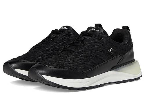貨物輸送無料 カルバンクライン Calvin Klein レディース お上さん用 シューズ 靴 スニーカー 運動すること靴 Gyslen - Black