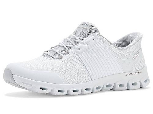 送料無料 スケッチャーズ SKECHERS レディース 女性用 シューズ 靴 スニーカー 運動靴 Stargaze Hands Free Slip-ins - White/Grey｜グッズ&times;グッズ