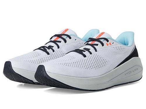 貨物輸送無料 アンダーアーマー Under Armour メンズ 成人男性用 シューズ 靴 スニーカー 運動すること靴 Hovr Sonic 7 - White/Hydro Green/Metallic Silver
