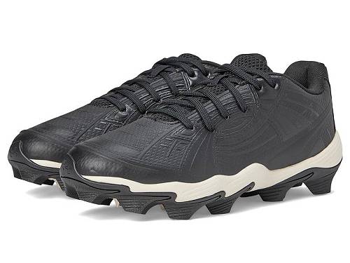 送料無料 アンダーアーマー Under Armour レディース 女性用 シューズ 靴 スニーカー 運動靴 Glyde Sola RM Softball Cleats - Black/White/Black画像