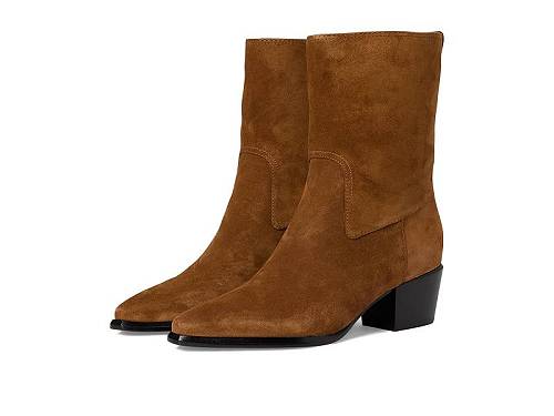 貨物輸送無料 ヴィンス Vince レディース お上さん用 シューズ 靴 ブーツ アンクル 遊撃手ブーツ Arlington Booties - Elmwood Tan Suede