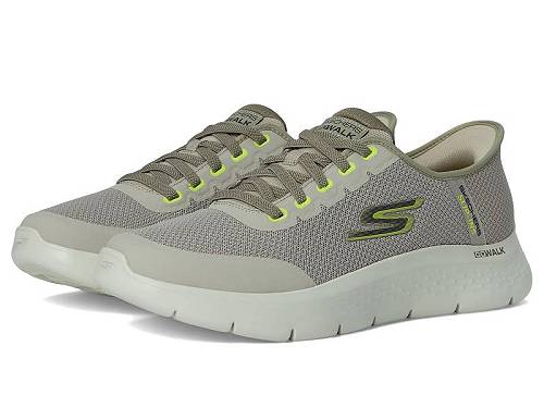 貨物輸送無料 スケッチャーズ SKECHERS Performance メンズ 成人男性用 シューズ 靴 スニーカー 運動すること靴 Hands Free Slip-ins Go Walk Flex - Netro Sneaker - Taupe