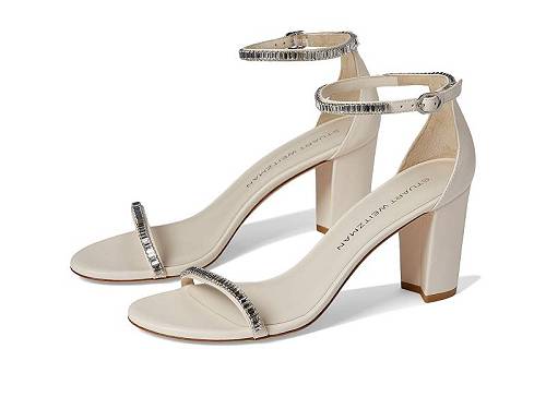 貨物輸送無料 スチュアートワイツマン Stuart Weitzman レディース 成人女性用 シューズ 靴 踵 Nearlynude Stefanie Sandal - Seashell/Clear