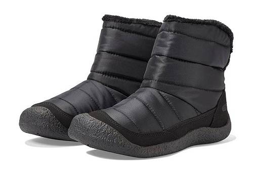 送料無料 キーン Keen レディース 女性用 シューズ 靴 ブーツ アンクル ショートブーツ Howser Lite Fold Down - Black｜グッズ&times;グッズ