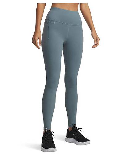 貨物輸送無料 アンダーアーマー Under Armour レディース 成人女性用 流行り物 ズボン下 ズボン Motion Leggings - Jasper Blue/Serpentine