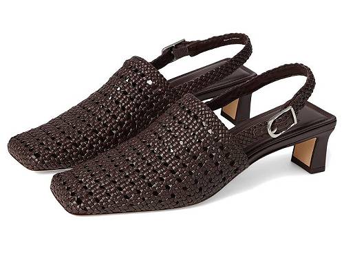 送料無料 ヴィンス Vince レディース 女性用 シューズ 靴 ヒール Eris - Ganache Woven Leather|グッズ×グッズ