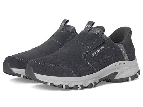 貨物輸送無料 スケッチャーズ SKECHERS メンズ 成人男性用 シューズ 靴 スニーカー 運動すること靴 Hillcrest Cedar Root Hands Free Slip-インチ - Charcoal