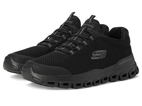 貨物輸送無料 スケッチャーズ SKECHERS メンズ 成人男性用 シューズ 靴 スニーカー 運動すること靴 Glide-Step Sylo - Black/Black