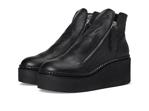 送料無料 スティーブマデン Steve Madden レディース 女性用 シューズ 靴 ブーツ アンクル ショートブーツ Drift - Black Leather