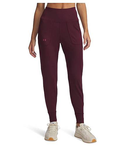 送料無料 アンダーアーマー Under Armour レディース 女性用 ファッション パンツ ズボン Motion Joggers - Dark Maroon/Fuchsia Dusk|グッズ×グッズ