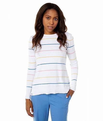 送料無料 Lisette L Montreal レディース 女性用 ストア ファッション セーター - Multi Ellie Sweater Knit 名作 Stripe Cotton Organic