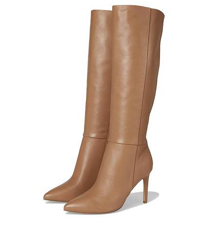 送料無料 ナインウエスト Nine West レディース 女性用 シューズ 靴 ブーツ ロングブーツ Richy - Light Natural Leather|グッズ×グッズ