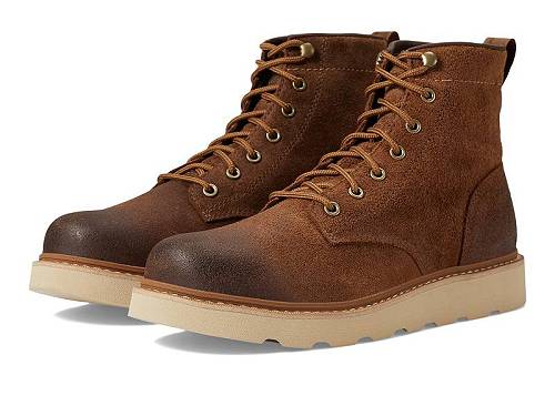 送料無料 ソレル SOREL メンズ 男性用 シューズ 靴 ブーツ レースアップ 編み上げ Slabtown 62'(TM) Six Waterproof - Velvet Tan/Tawny Buff｜グッズ&times;グッズ
