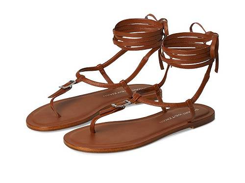 貨物輸送無料 スチュアートワイツマン Stuart Weitzman レディース 亭主もち用 シューズ 靴 サンダル Georgie Lace-Up - Bridle Brown