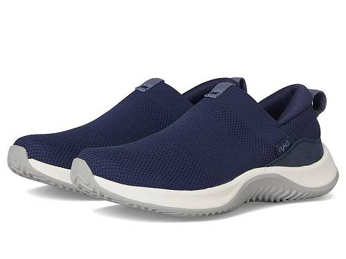 送料無料 ライカ Ryka レディース 女性用 シューズ 靴 スニーカー 運動靴 Encore Knit Slip On Sneaker - Academy Blue|グッズ×グッズ