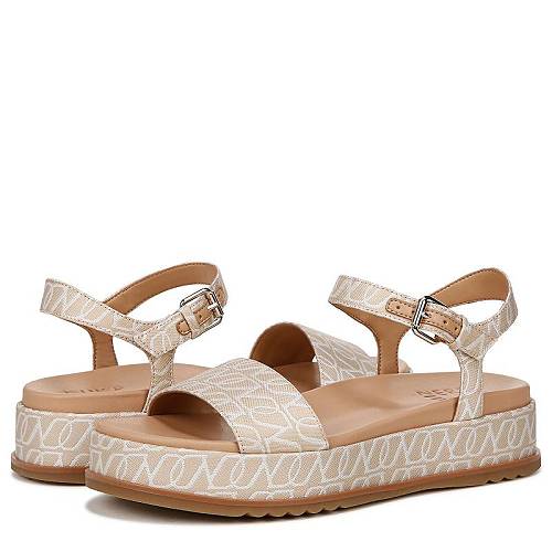 送料無料 ナチュラライザー Naturalizer レディース 女性用 シューズ 靴 サンダル Zane - Coastal Tan Fabric|グッズ×グッズ