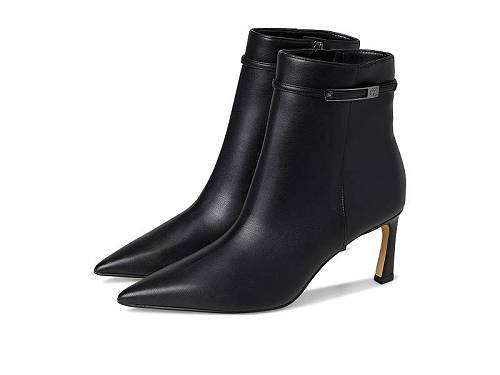 送料無料 カルバンクライン Calvin Klein レディース 女性用 シューズ 靴 ブーツ アンクル ショートブーツ Alenna - Black｜グッズ&times;グッズ
