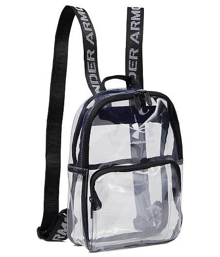 貨物輸送無料 アンダーアーマー Under Armour 御徒面子 鞄 うしろ側容器に並べる 背嚢 Sportstyle Mini Clear Backpack - Clear/Black/White