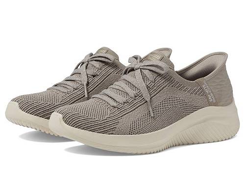 送料無料 スケッチャーズ SKECHERS レディース 女性用 シューズ 靴 スニーカー 運動靴 Martha Stewart - Ultra Flex 3.0 - Day Light Hands Free Slip-Ins - Taupe｜グッズ&times;グッズ