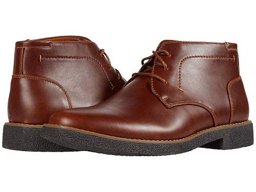 送料無料 デアスタッグズ Deer Stags メンズ 男性用 シューズ 靴 ブーツ チャッカブーツ Bangor - Redwood/Dark Brown｜グッズ&times;グッズ