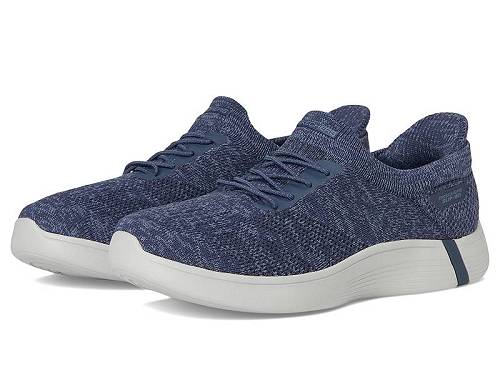 貨物輸送無料 スケッチャーズ SKECHERS レディース 成人女性用 シューズ 靴 スニーカー 運動すること靴 On-the-go Hands Free Slip-ins Swift W/ Sock Fit - Navy